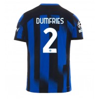 Dres Inter Milan Denzel Dumfries #2 Domaci 2023-24 Kratak Rukav